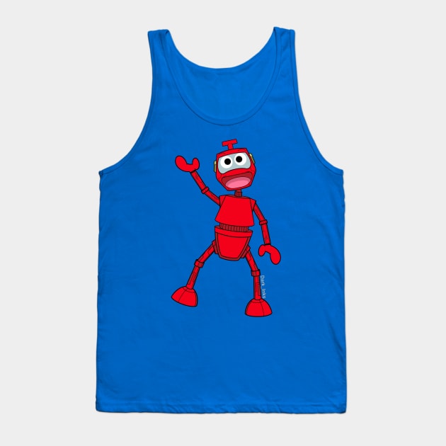 Nono - Ulysses 31 Robot Tank Top by Dark_Inks